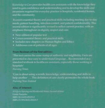 Knowledge to Care: A Handbook for Care Assistants (Paperback)
