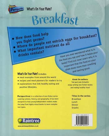 Breakfast - Raintree Perspectives: What's On Your Plate? (Hardback)