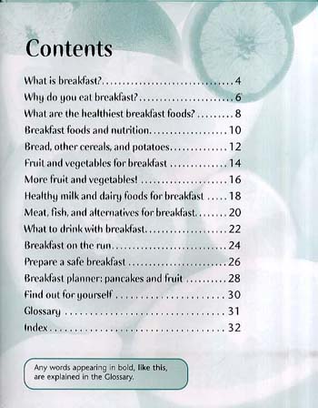 Breakfast - Raintree Perspectives: What's On Your Plate? (Hardback)