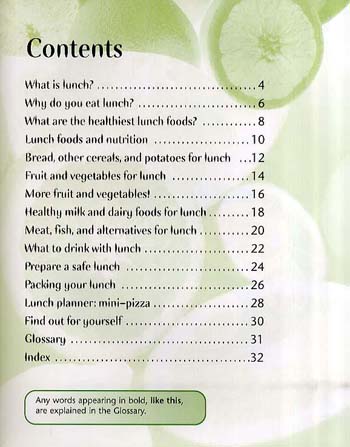 Lunch - Raintree Perspectives: What's On Your Plate? (Hardback)