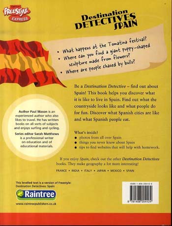 Spain - Raintree Freestyle Express: Destination Detectives (Paperback)