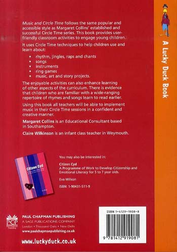 Music and Circle Time: Using Music, Rhythm, Rhyme and Song - Lucky Duck Books (Paperback)
