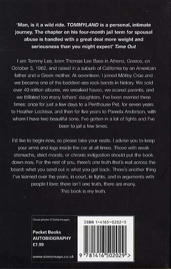 Tommyland by Tommy Lee, Anthony Bozza | Waterstones