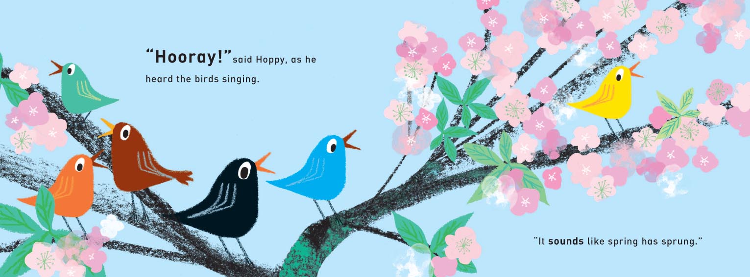 Hooray for Hoppy (Board book)