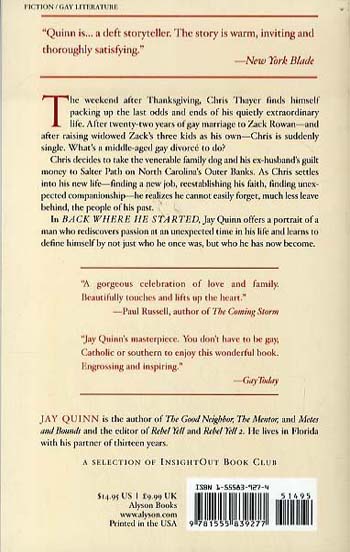 Back Where He Started (Paperback)