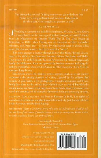 My Name, A Living Memory (Paperback)
