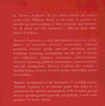 Terrorism Explained: The Facts About Terrorism and Terrorist Groups (Paperback)