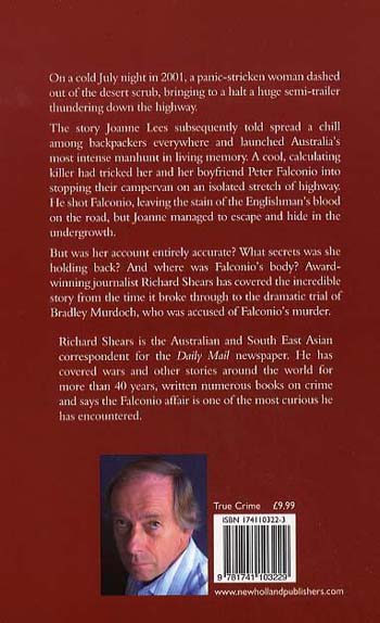 Bloodstain: The Vanishing of Peter Falconio (Paperback)