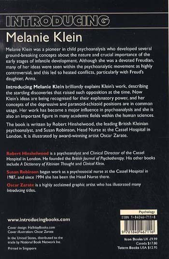 Introducing Melanie Klein (Paperback)