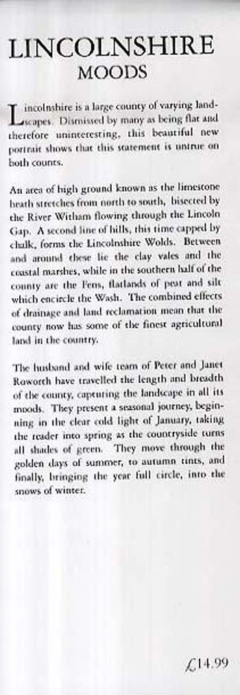 Lincolnshire Moods (Hardback)