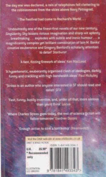 Singularity Sky - Singularity Sky (Paperback)