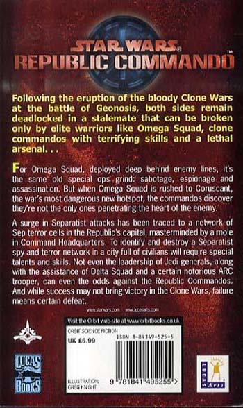 Star Wars Republic Commando: Triple Zero (Paperback)