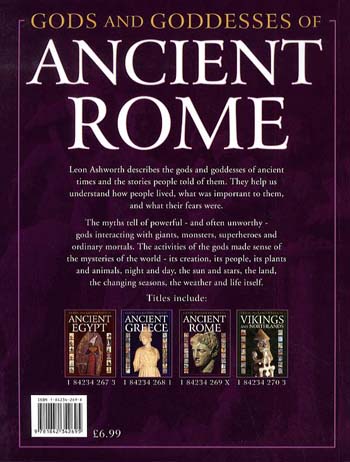 Ancient Rome - Gods & Goddesses S. (Paperback)