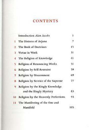 Sacred Texts: Bagavad Gita (Hardback)