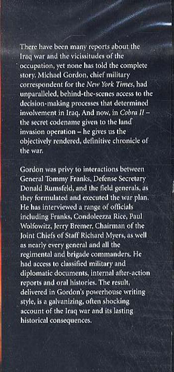 Cobra II: The Inside Story of the Invasion and Occupation of Iraq (Hardback)