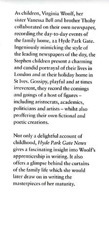 Hyde Park Gate News: The Stephen Family Newspaper - Hesperus Classics (Paperback)