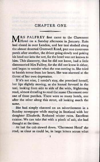 Mrs. Palfrey at the Claremont by Elizabeth Taylor