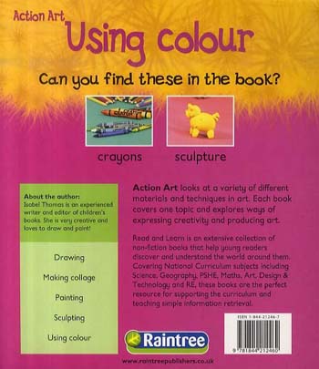 Using Colour - Read and Learn: Action Art (Paperback)