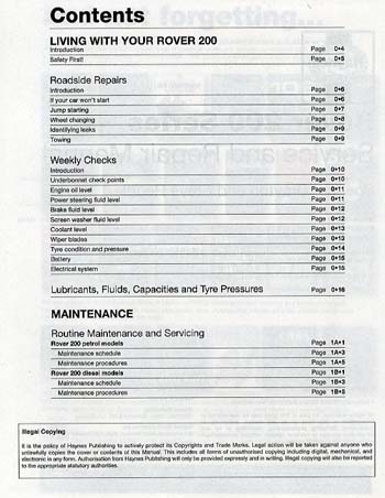 Rover 200 Series Petrol and Diesel: 1995 to 1999 - Haynes Service and Repair Manuals (Board book)