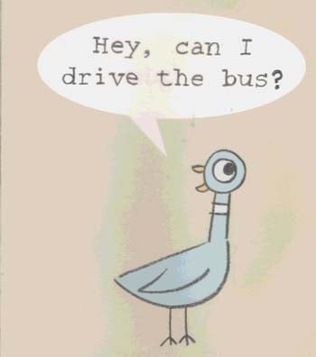 Resultado de imagen de DON´T LET THE PIGEON DRIVE THE BUS