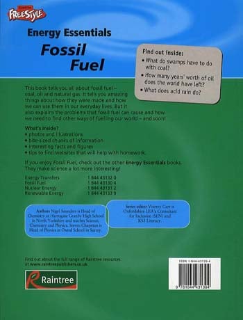 Fossil Fuels - Raintree Freestyle: Energy Essentials S. (Paperback)