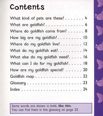 Goldfish - Read and Learn: Pets in My House (Paperback)