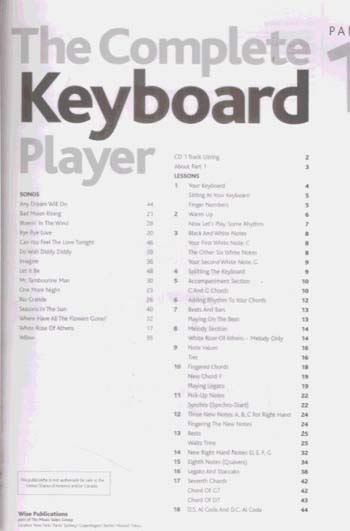 The Complete Keyboard Player: Omnibus Edition (Revised Edition) (Paperback)