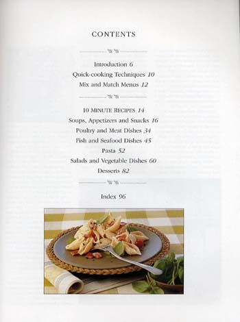 The Ten-Minute Cookbook (Paperback)