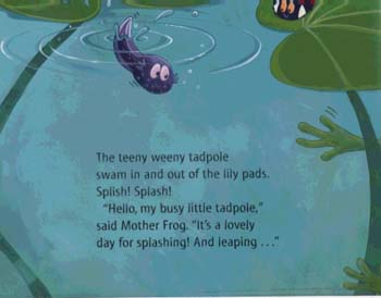 The Teeny Weeny Tadpole (Paperback)
