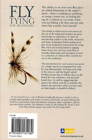 Peter Gathercole Fly Tying For Beginners by Peter Gathercole