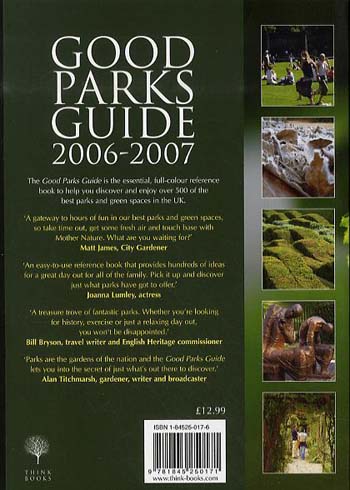 The Good Parks Guide (Paperback)