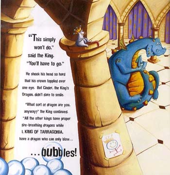 Cinder the Bubble-blowing Dragon (Paperback)