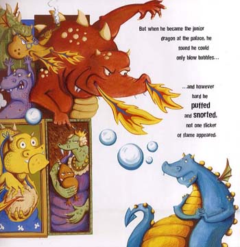 Cinder the Bubble-blowing Dragon (Paperback)