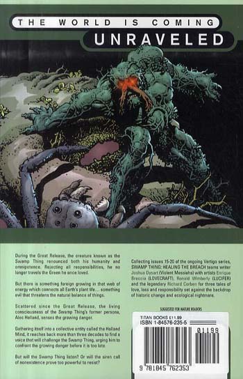 Swamp Thing: Healing the Breach (Paperback)