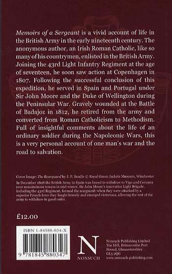 Memoirs of a Sergeant (Paperback)