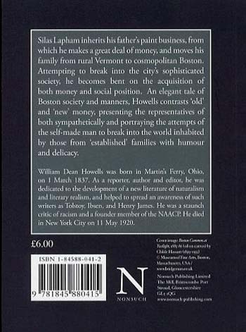 The Rise of Silas Lapham: Nonsuch Classics (Paperback)
