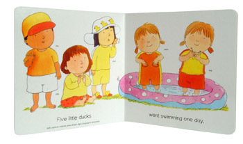 Five Little Ducks: BSL (British Sign Language) - Hands-On Songs (Board book)