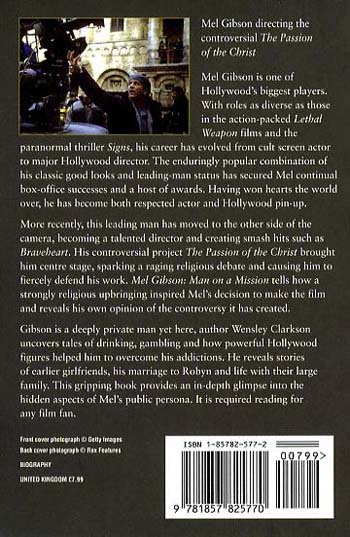Mel Gibson: Man on a Mission (Paperback)