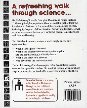 The Little Book of Scientific Principles, Theories and Things (Paperback)