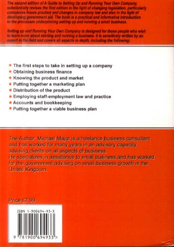 Guide to Setting Up and Running Your Own Company - Easyway Guides S. (Paperback)