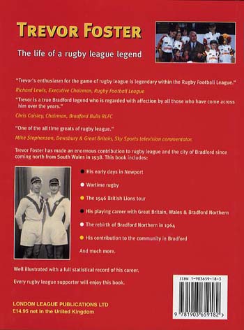 Trevor Foster: The Life of a Rugby League Legend (Hardback)