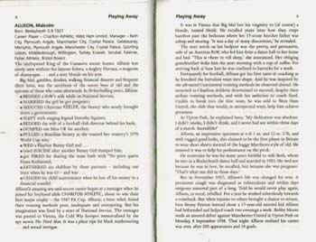 Playing Away: The A-Z of Soccer Sex Scandals (Paperback)