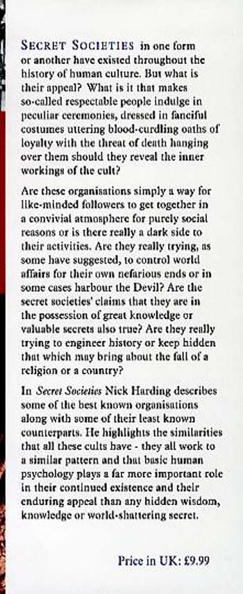 Secret Societies (Hardback)