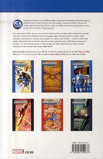 Ultimate Fantastic Four: Ultimate Fantastic Four Vol.3: N-zone N-zone Vol. 3 (Paperback)