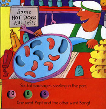 Ten Fat Sausages - Classic Books with Holes Soft Cover (Paperback)