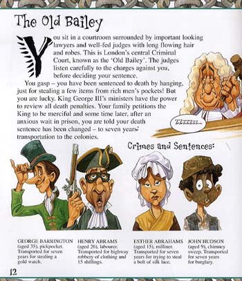 Avoid Being A Convict Sent To Australia! - The Danger Zone (Paperback)