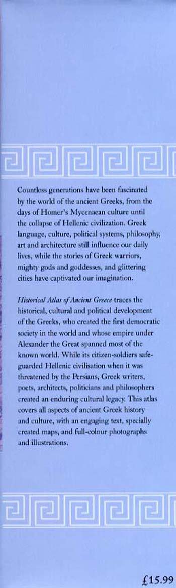 Historical Atlas of Ancient Greece (Hardback)