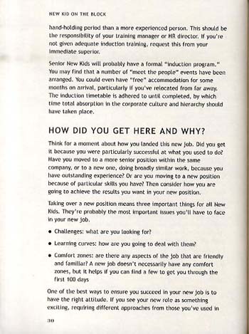 New Kid on the Block: 10 Steps to Help You Survive and Thrive in the First 100 Days of Your New Job (Paperback)