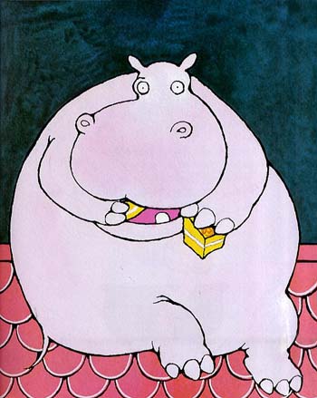There's a Hippopotamus on Our Roof Eating Cake (Paperback)