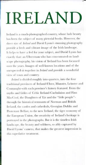 Ireland: A Panoramic Vision - Panoramic (Hardback)